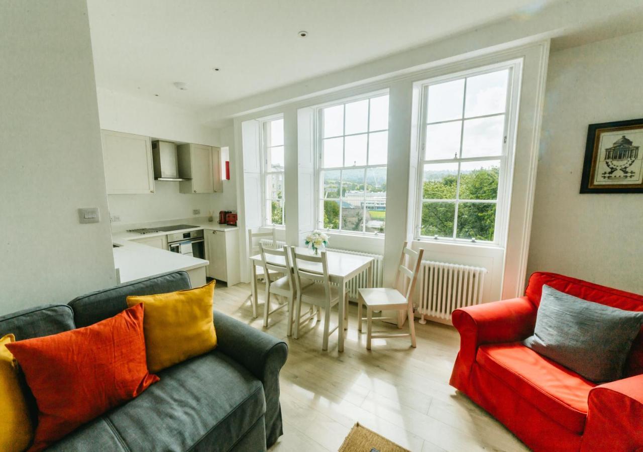 Luxury 1 Bed Flat, Spectacular Views Of Bath Exterior foto
